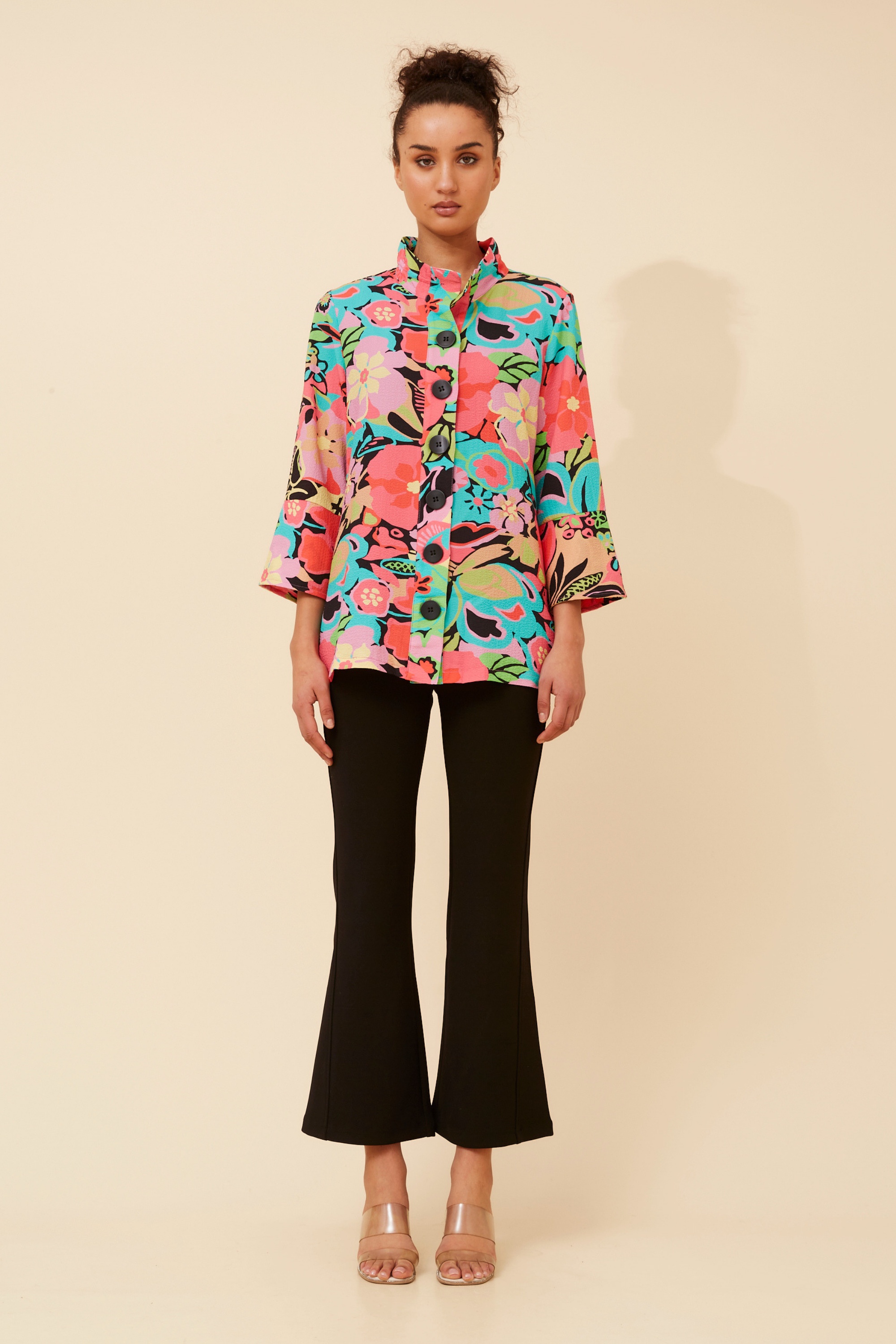 AVELYN FLORAL JACKET