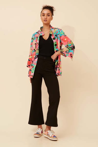 AVELYN FLORAL JACKET