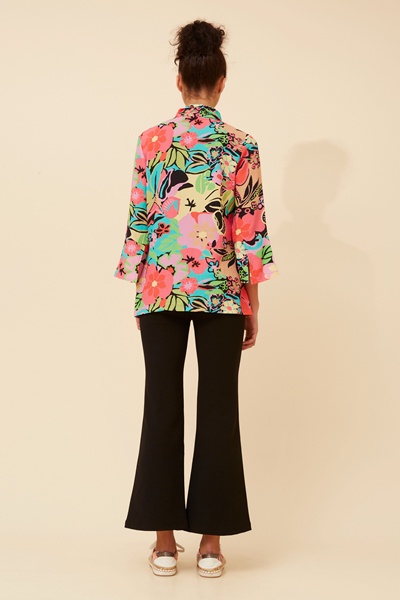 AVELYN FLORAL JACKET
