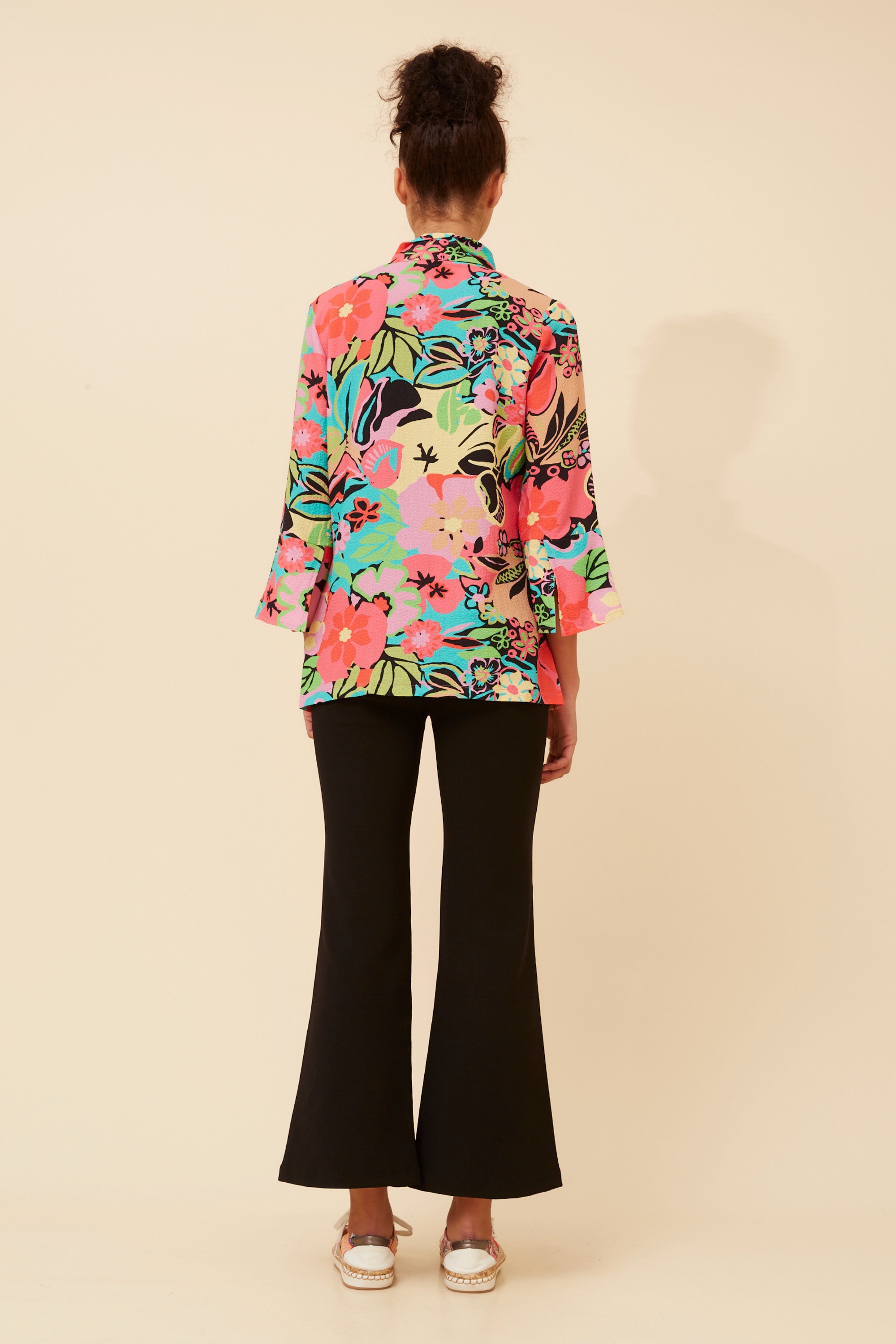 AVELYN FLORAL JACKET