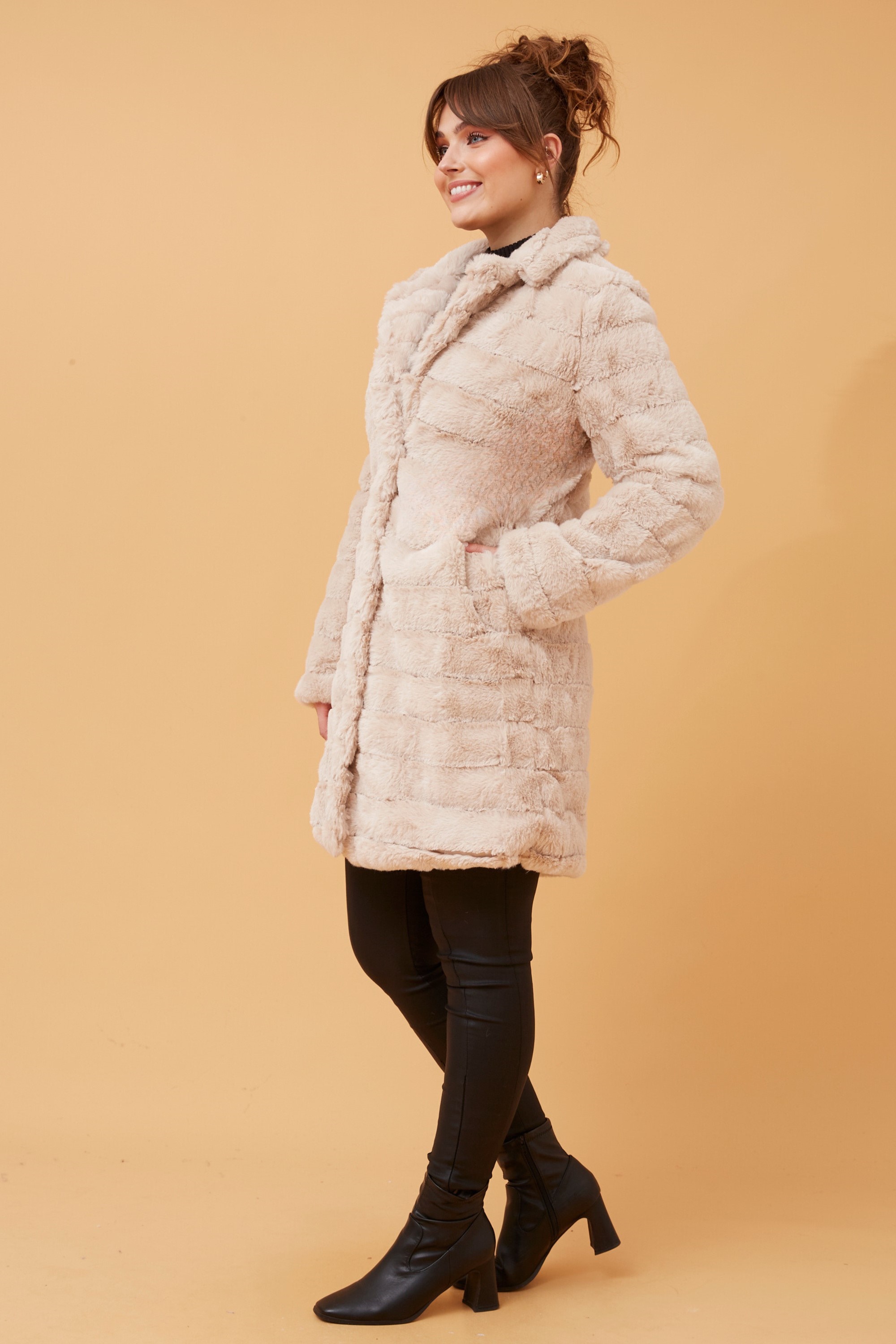 AXELLE FAUX FUR COAT