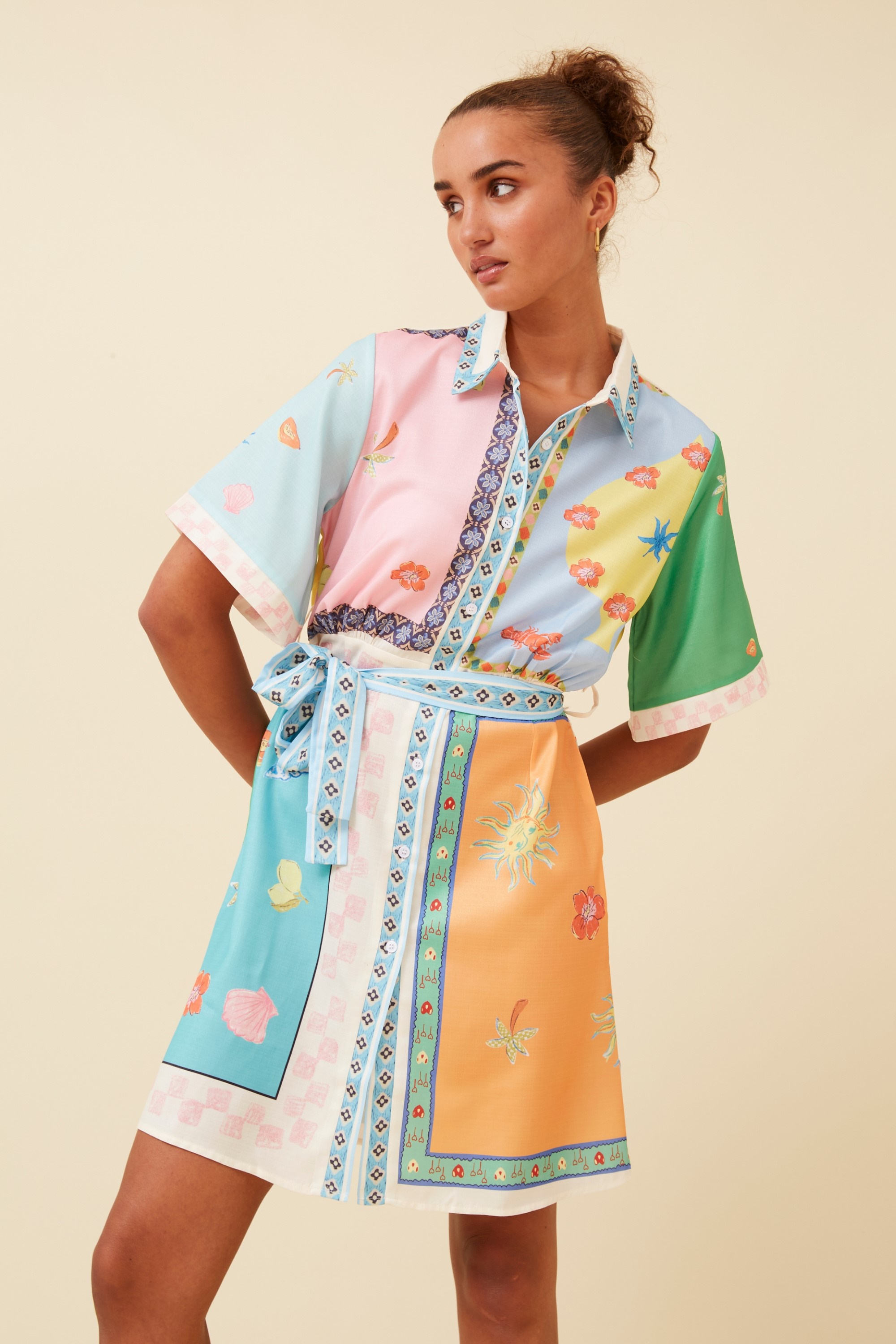 AYLA WANDERLUST SHIRT DRESS