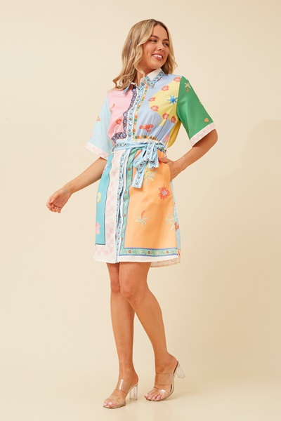 AYLA WANDERLUST SHIRT DRESS