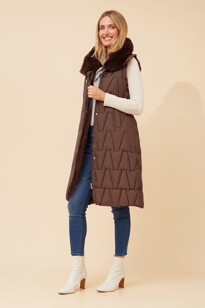 BANKS SOLID PUFFER VEST