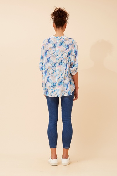 BELINA ABSTRACT PRINT SHIRT
