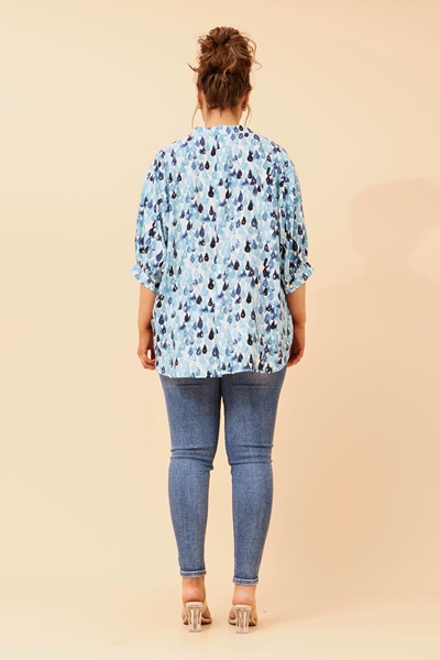 BELINA ABSTRACT PRINT SHIRT