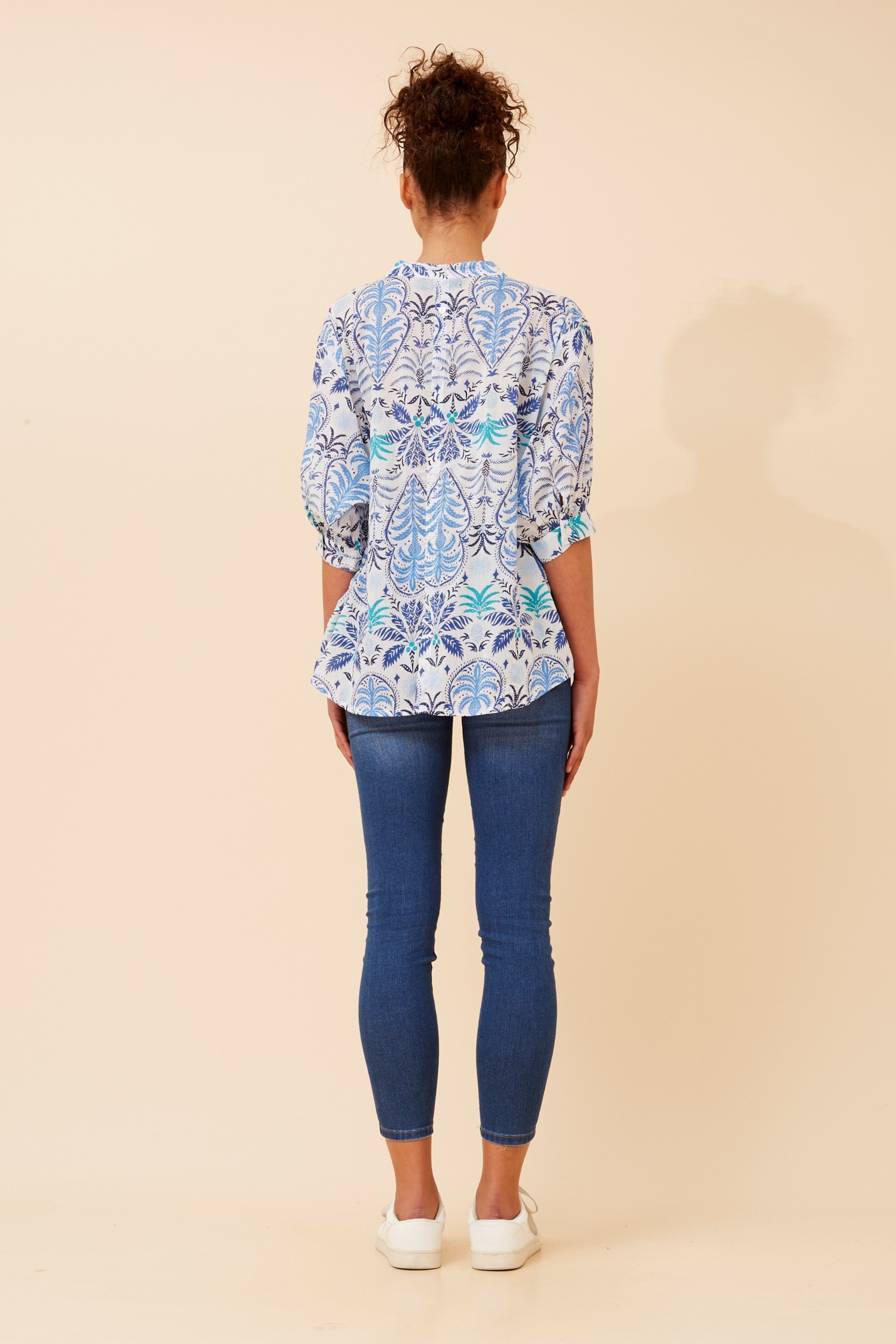 BELINA ABSTRACT PRINT SHIRT