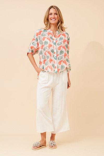 BELINA ABSTRACT PRINT SHIRT