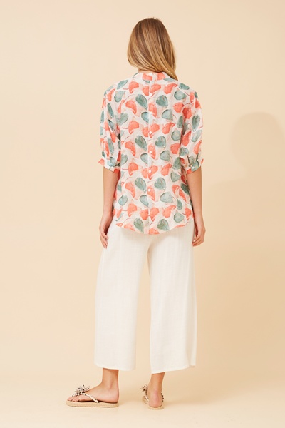 BELINA ABSTRACT PRINT SHIRT