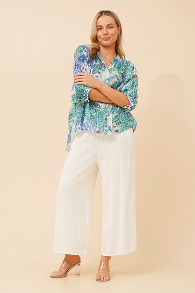 BELINA ABSTRACT PRINT SHIRT