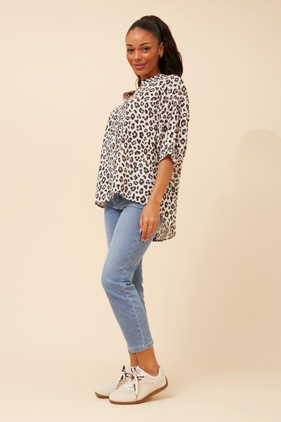 BELINA ANIMAL PRINT SHIRT