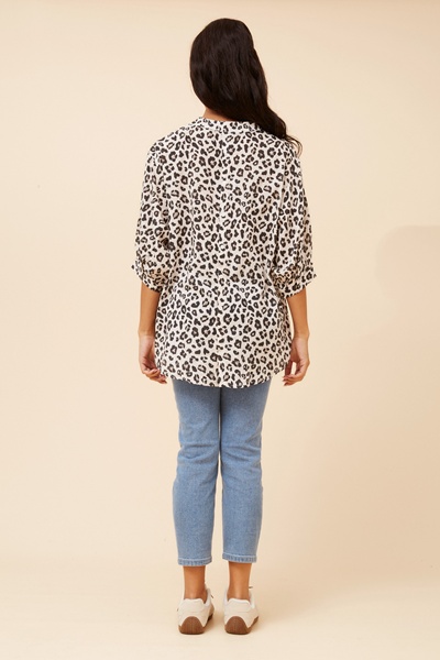 BELINA ANIMAL PRINT SHIRT
