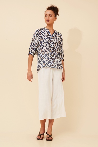 BELINA ANIMAL PRINT SHIRT