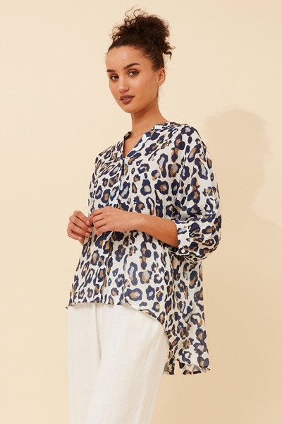 BELINA ANIMAL PRINT SHIRT