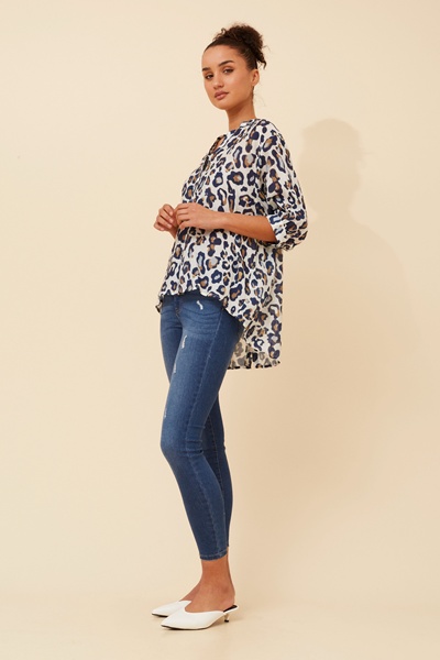 BELINA ANIMAL PRINT SHIRT