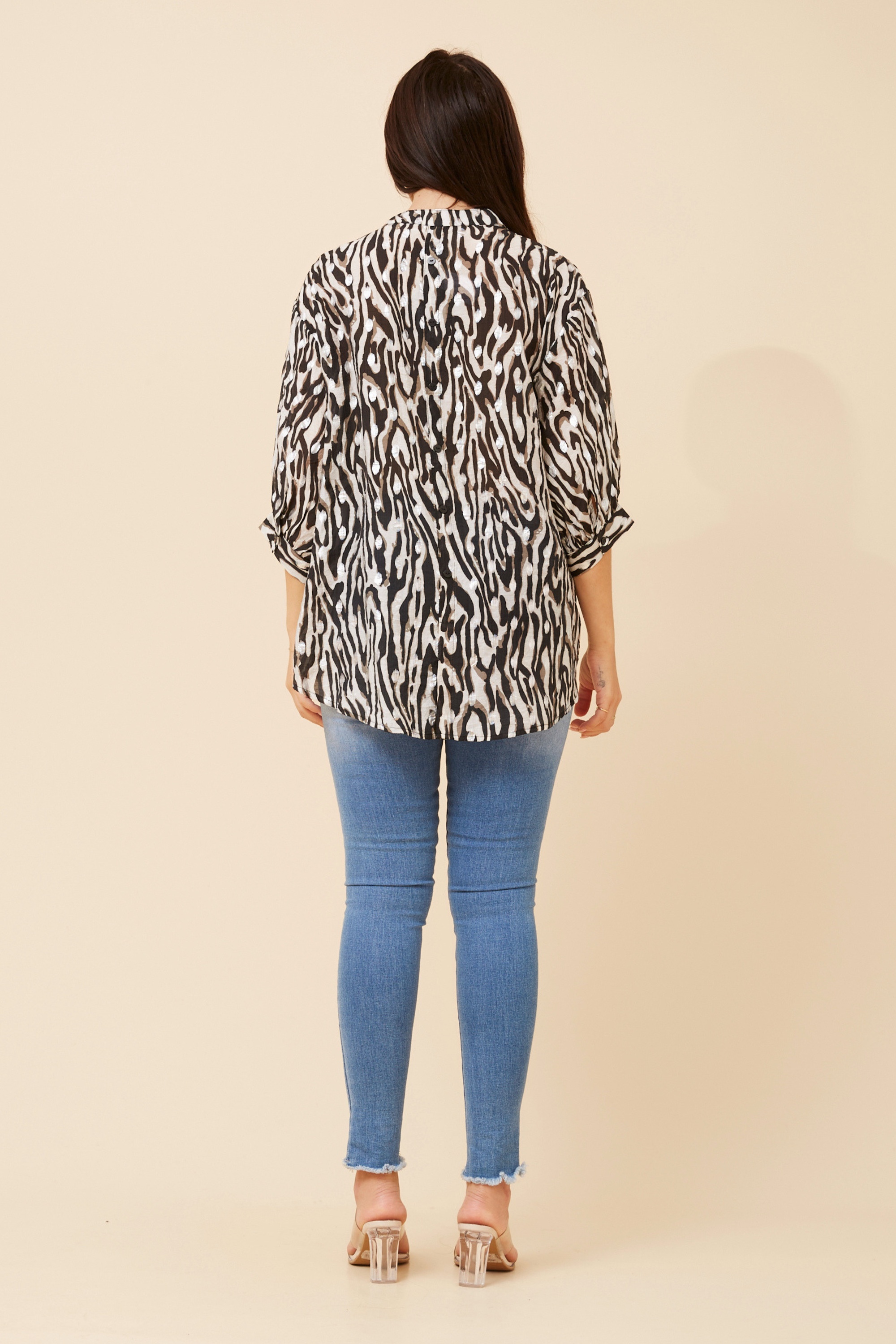 BELINA ANIMAL PRINT SHIRT