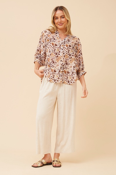 BELINA ANIMAL PRINT TOP
