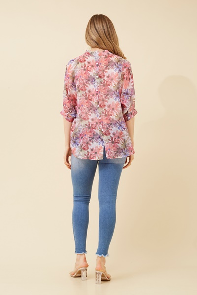 BELINA FLORAL PRINT SHIRT