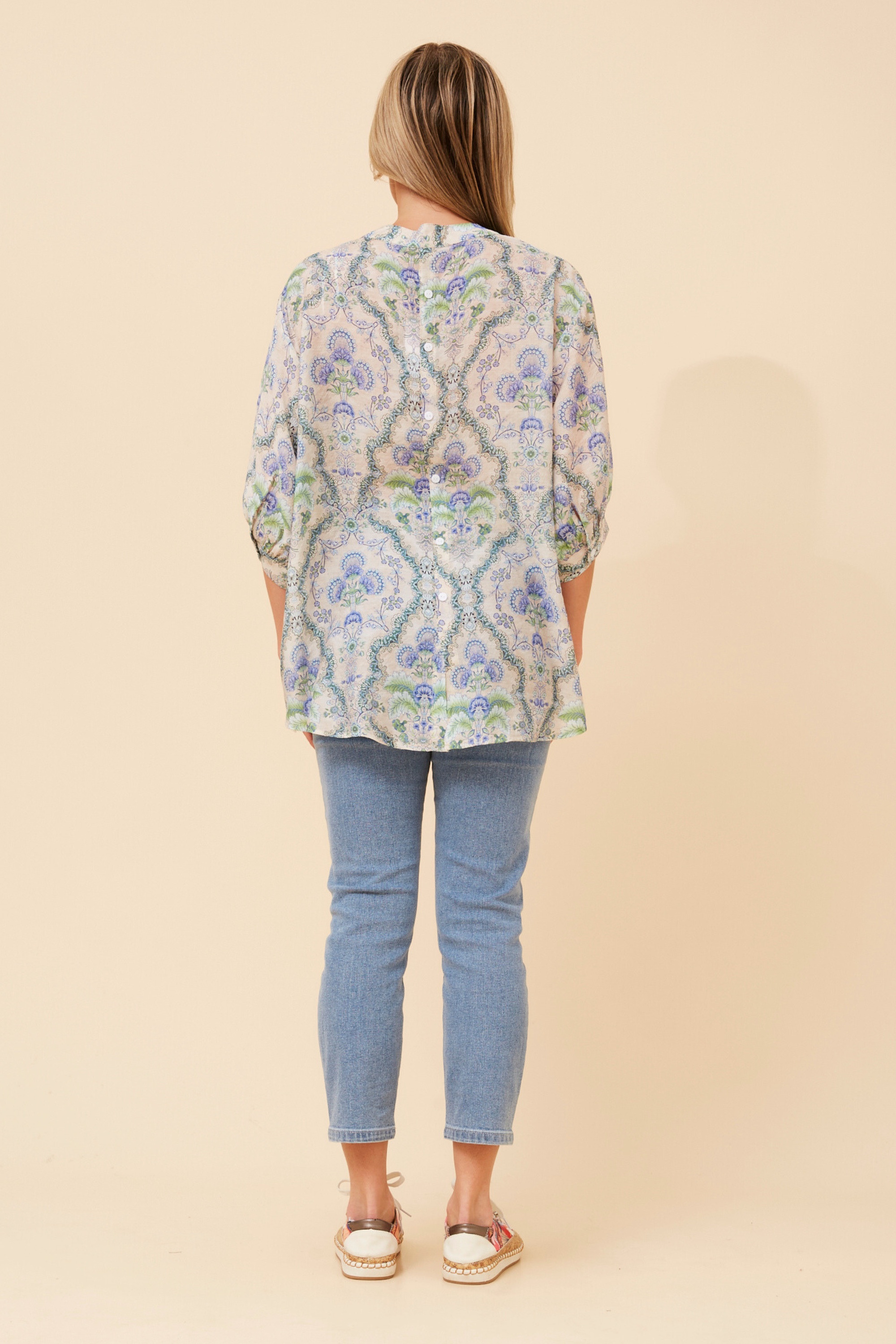 BELINA FLORAL PRINT SHIRT