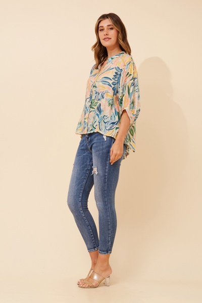 BELINA FLORAL PRINT SHIRT
