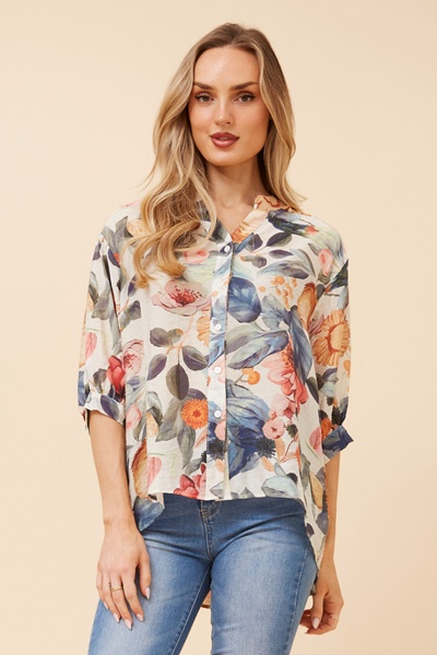 BELINA FLORAL SHIRT