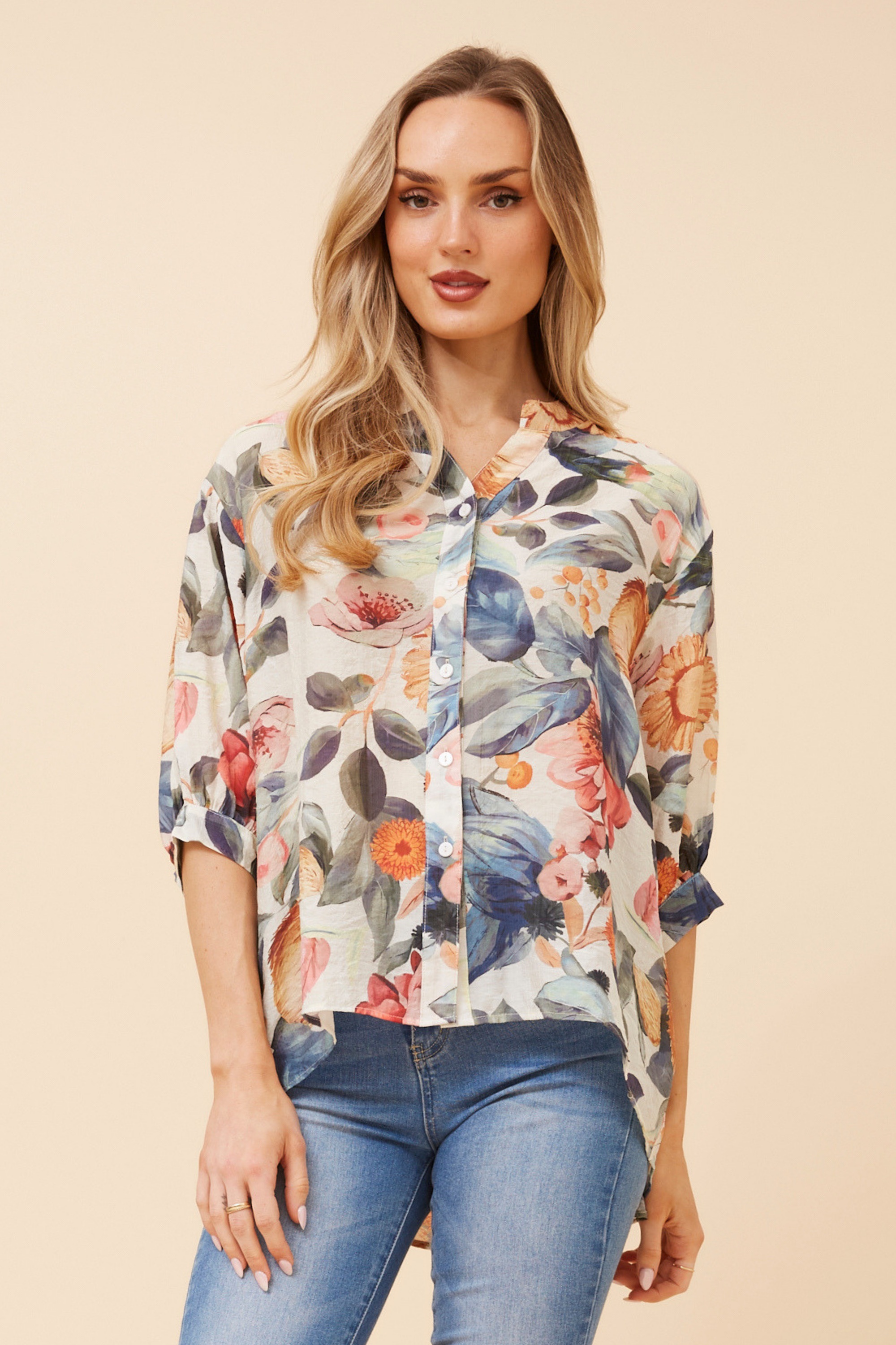 BELINA FLORAL SHIRT