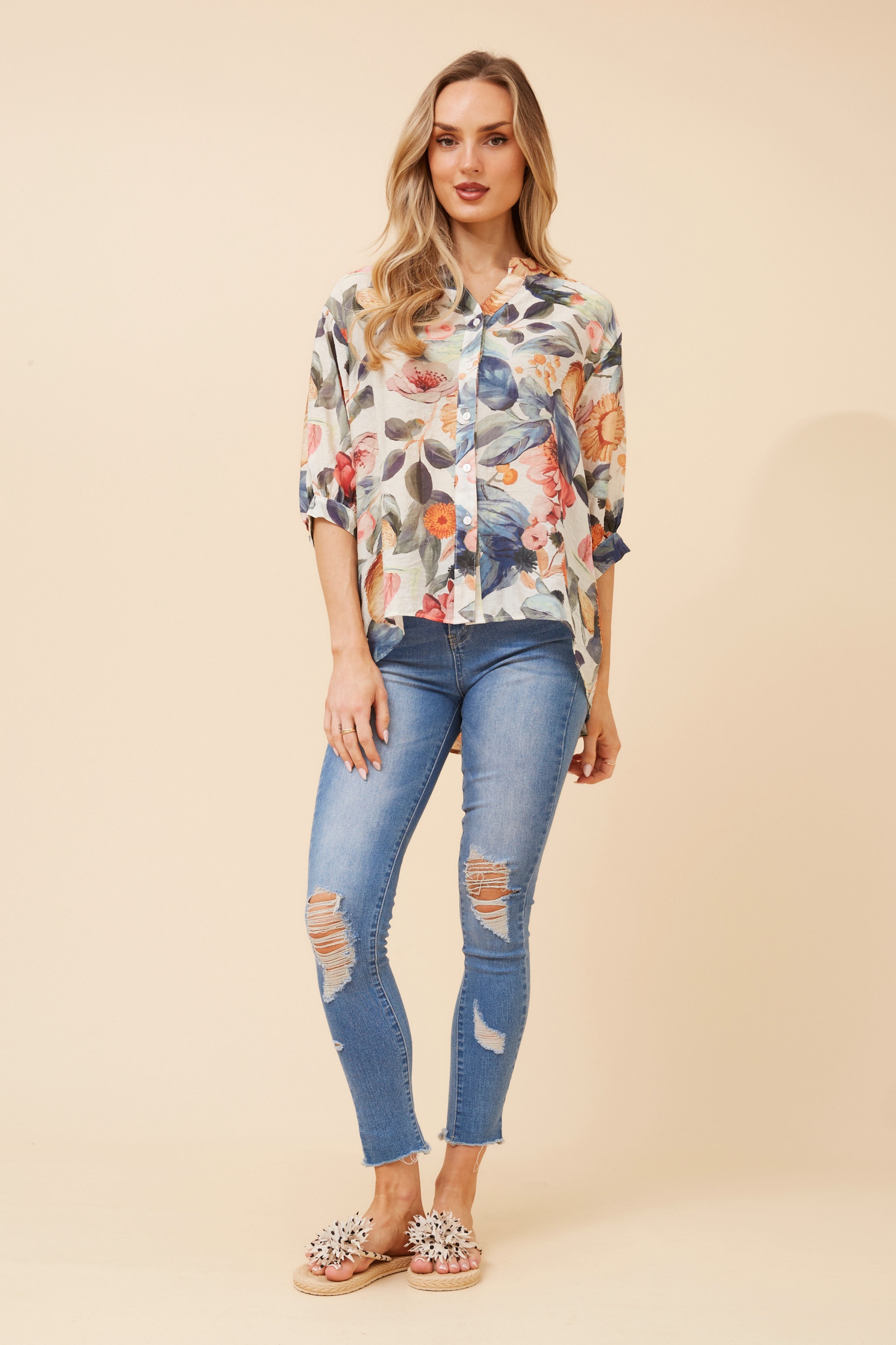 BELINA FLORAL SHIRT