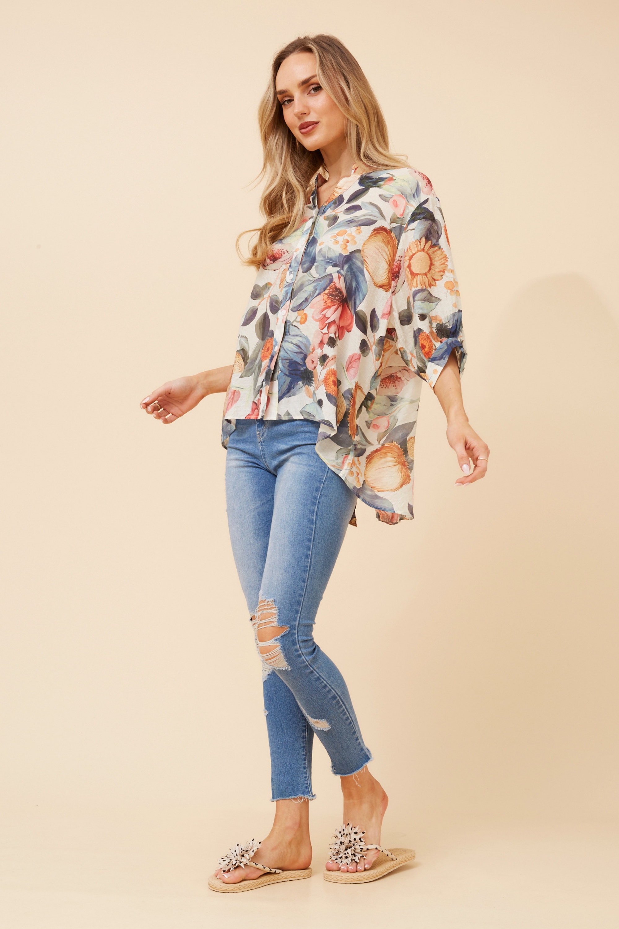 BELINA FLORAL SHIRT