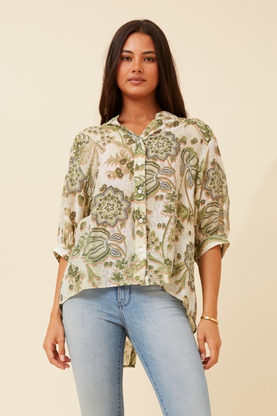 BELINA FLORAL SHIRT