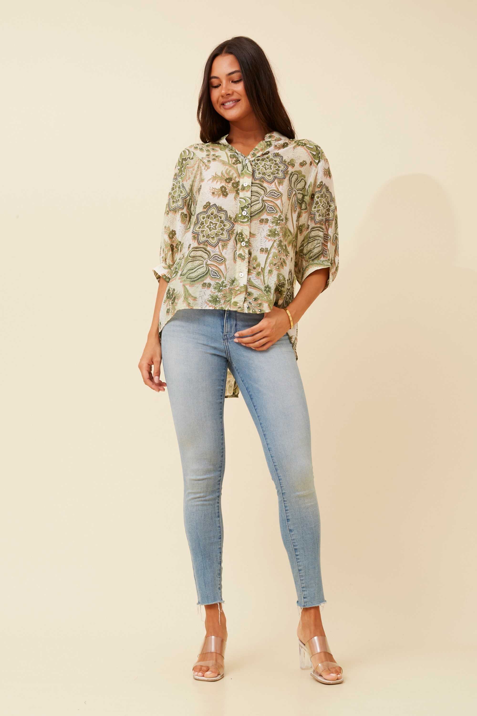 BELINA FLORAL SHIRT