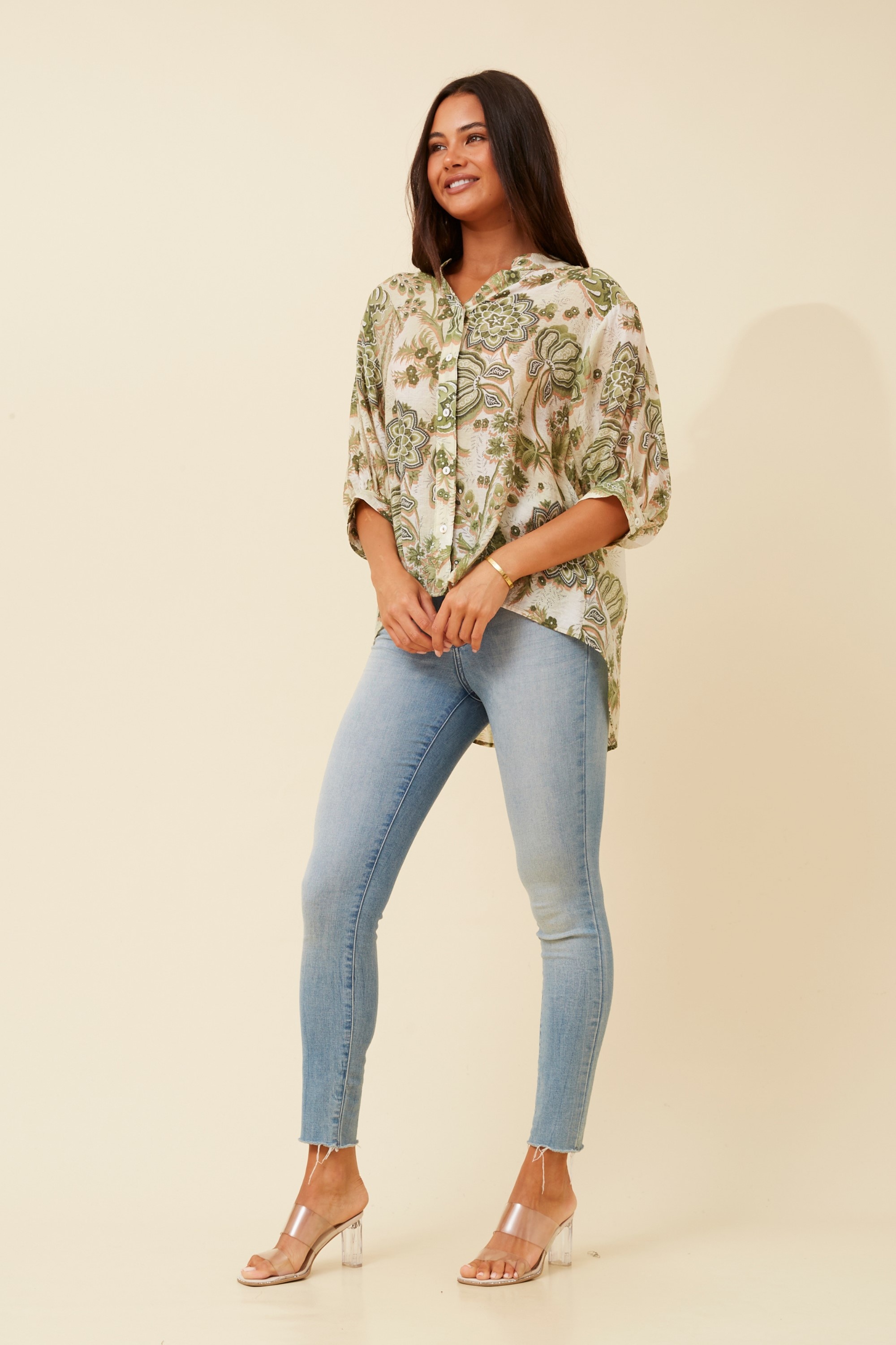 BELINA FLORAL SHIRT