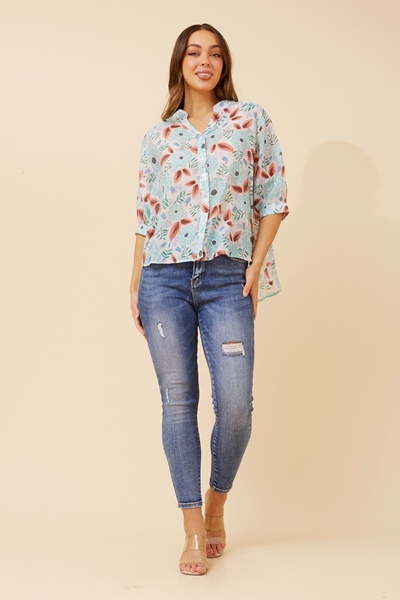 BELINA FLORAL SHIRT