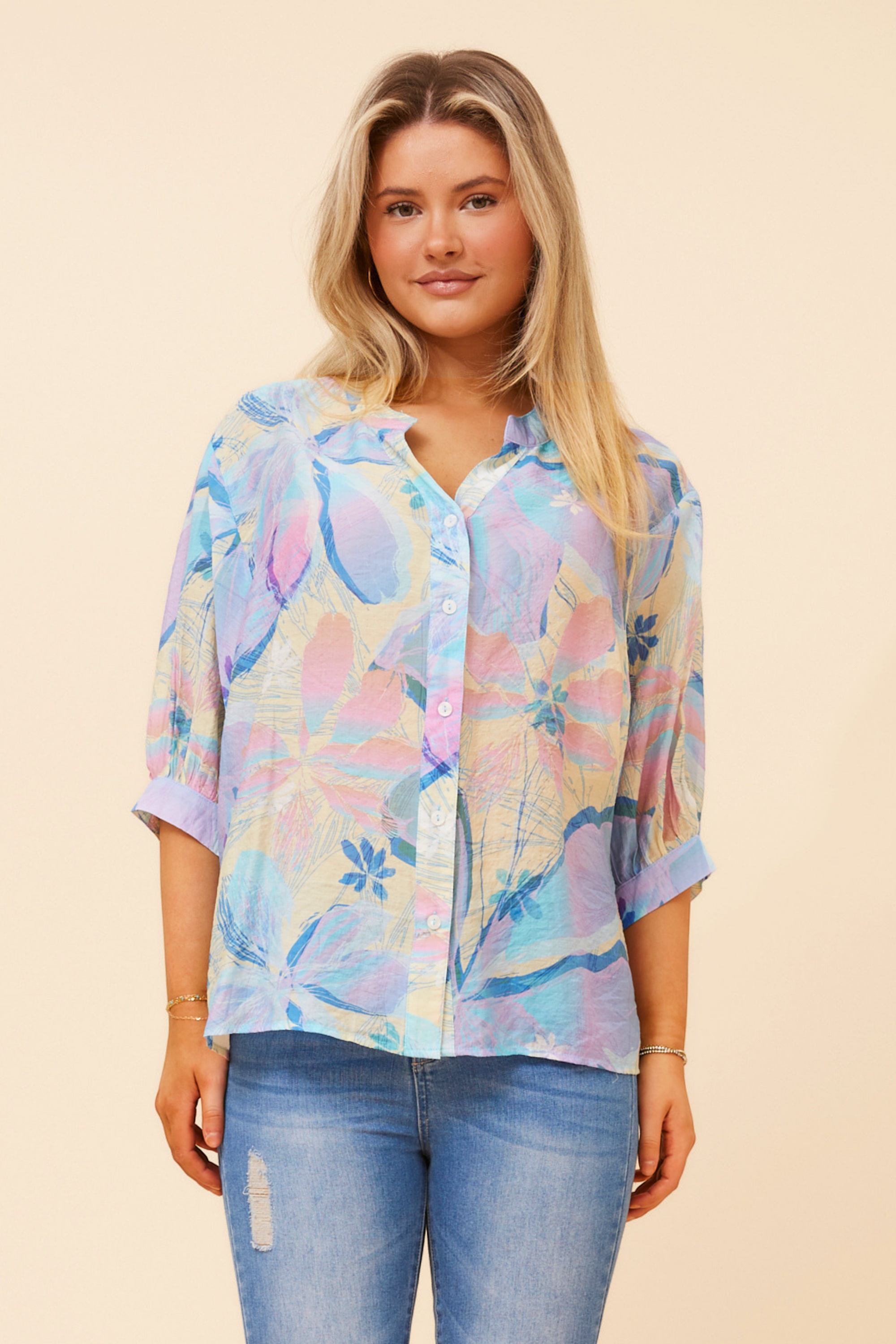 BELINA FLORAL SHIRT