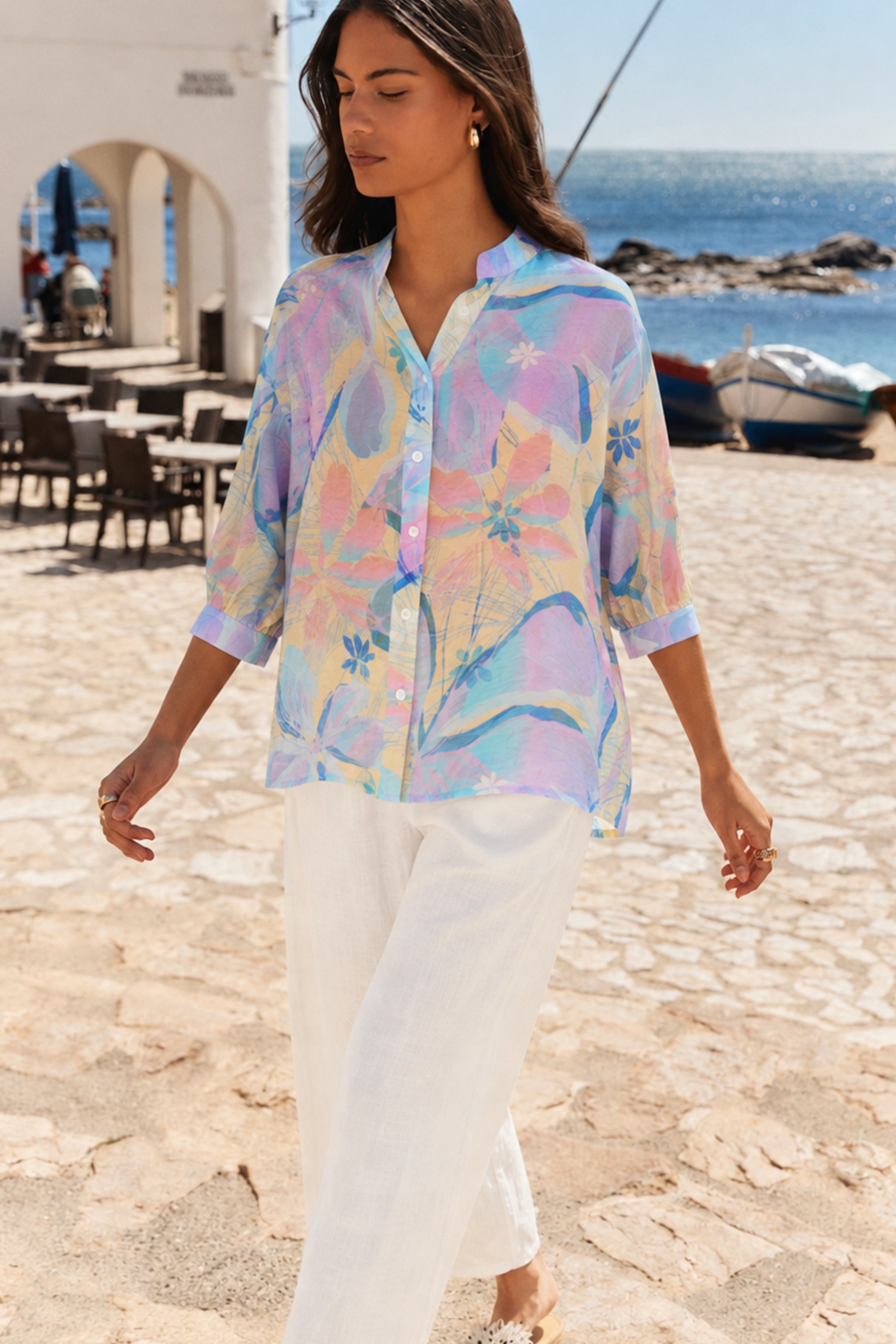 BELINA FLORAL SHIRT