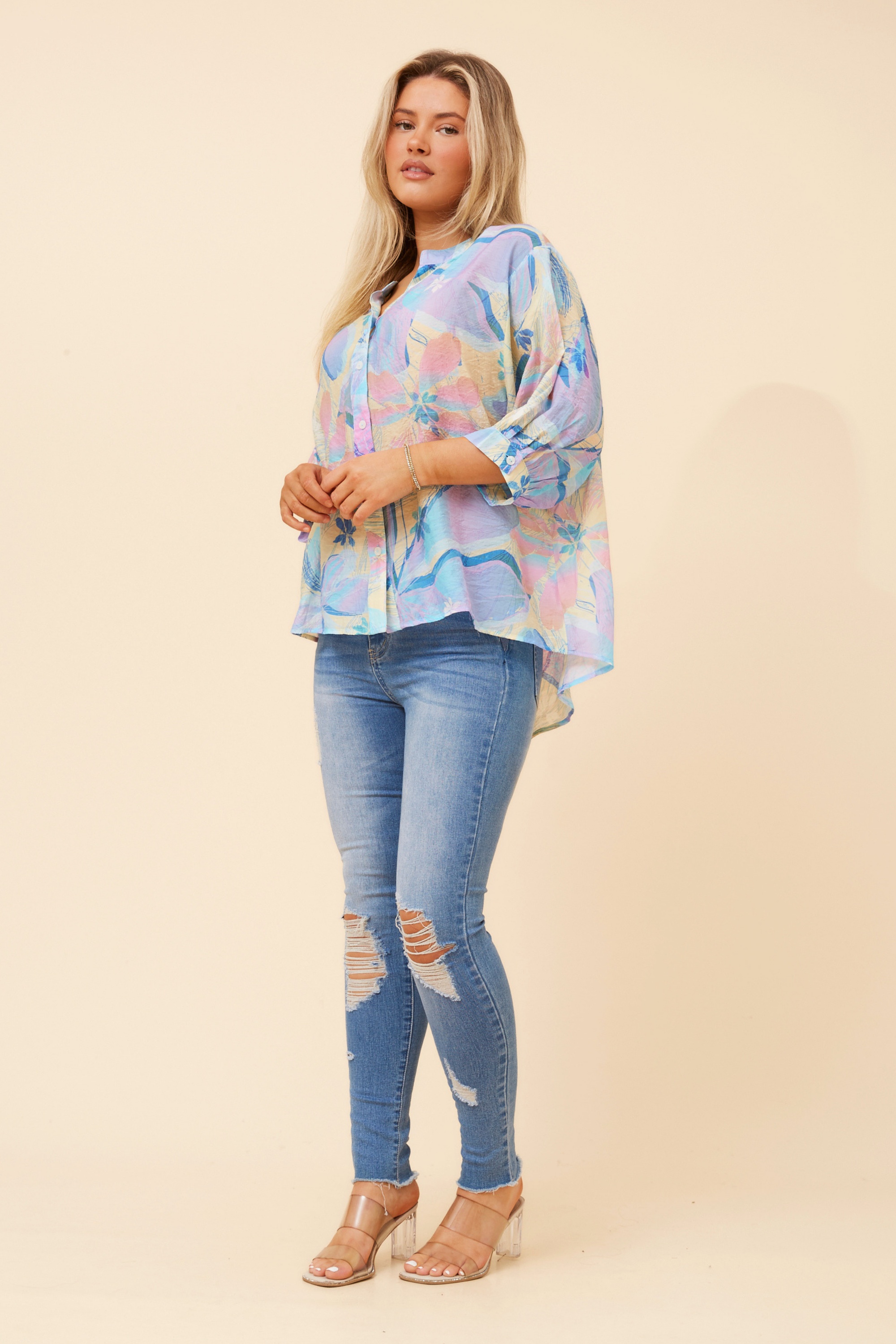 BELINA FLORAL SHIRT