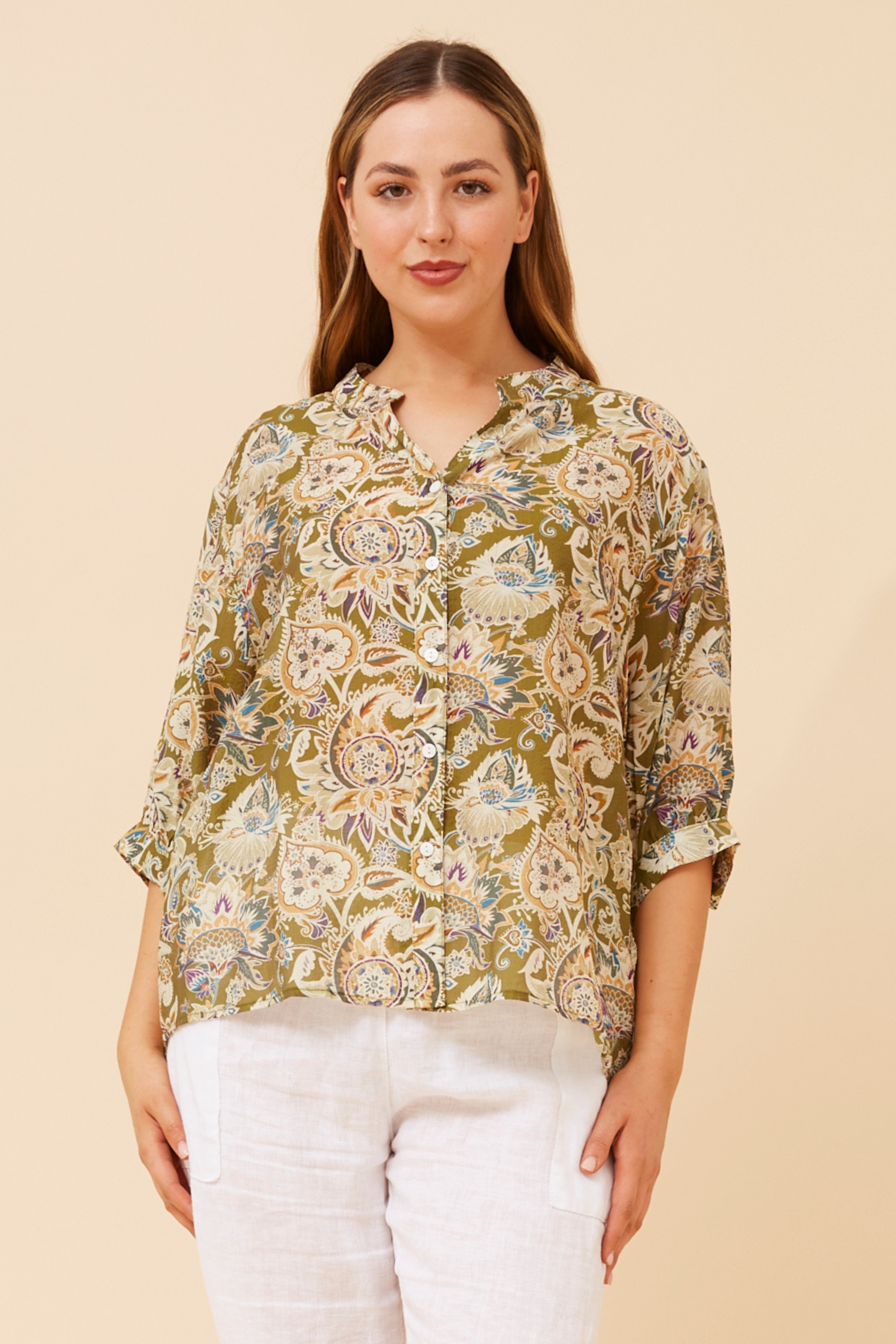 BELINA FLORAL SHIRT