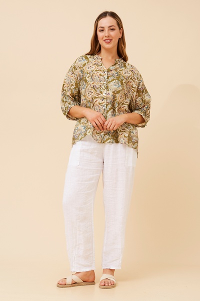 BELINA FLORAL SHIRT