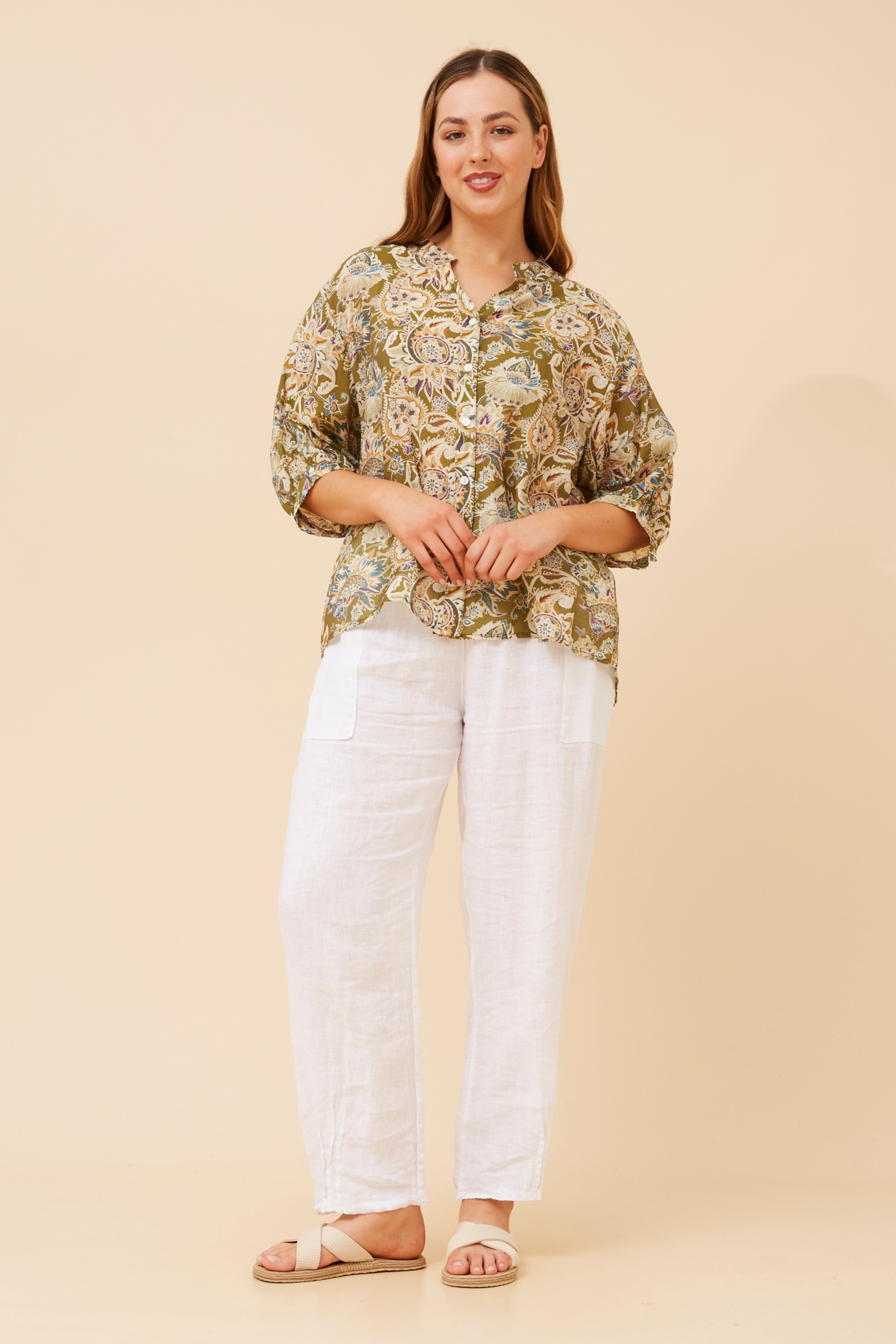 BELINA FLORAL SHIRT
