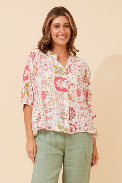 BELINA FLORAL SHIRT