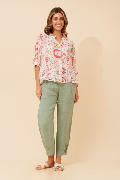 BELINA FLORAL SHIRT