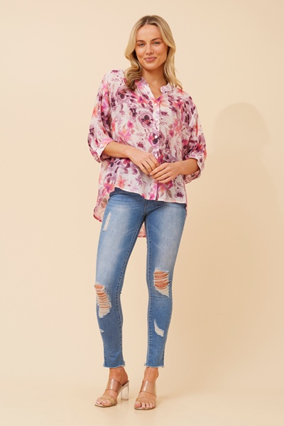 BELINA FLORAL SHIRT