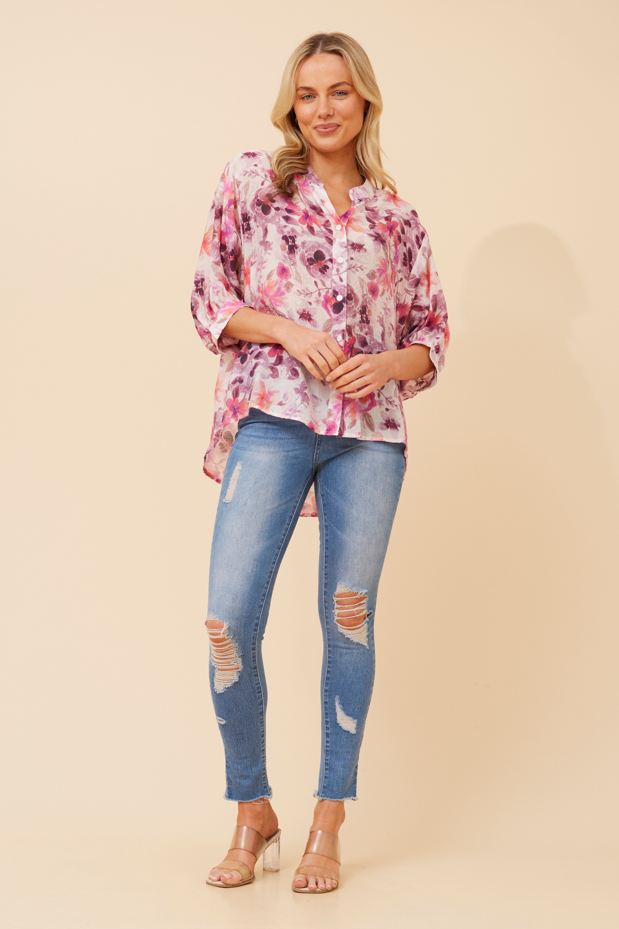BELINA FLORAL SHIRT