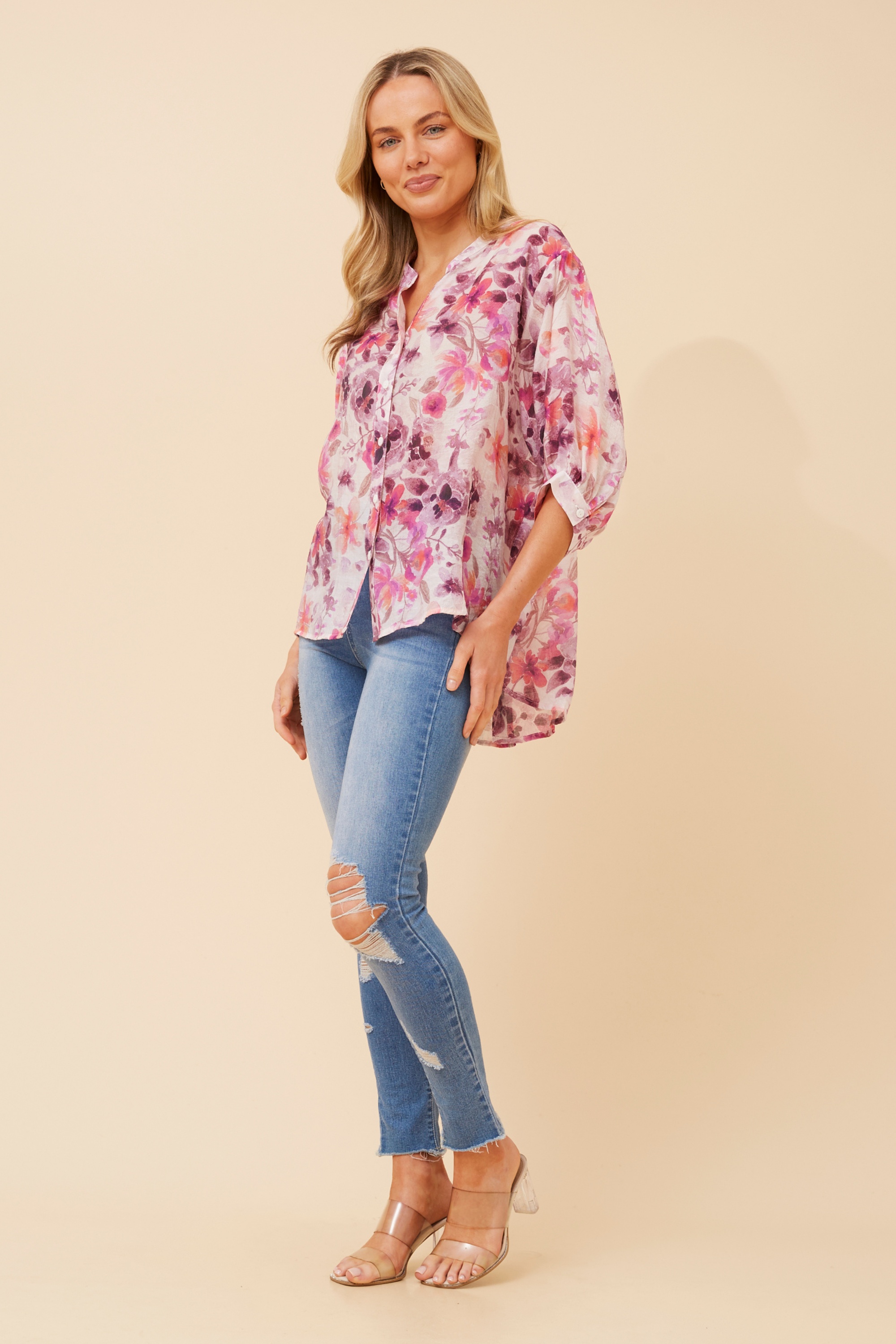 BELINA FLORAL SHIRT
