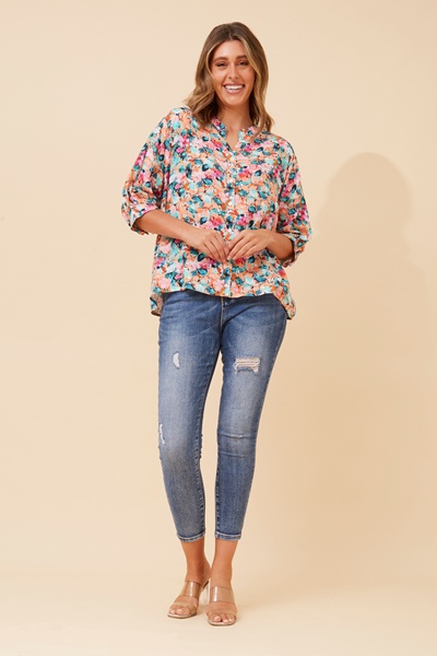 BELINA FLORAL SHIRT