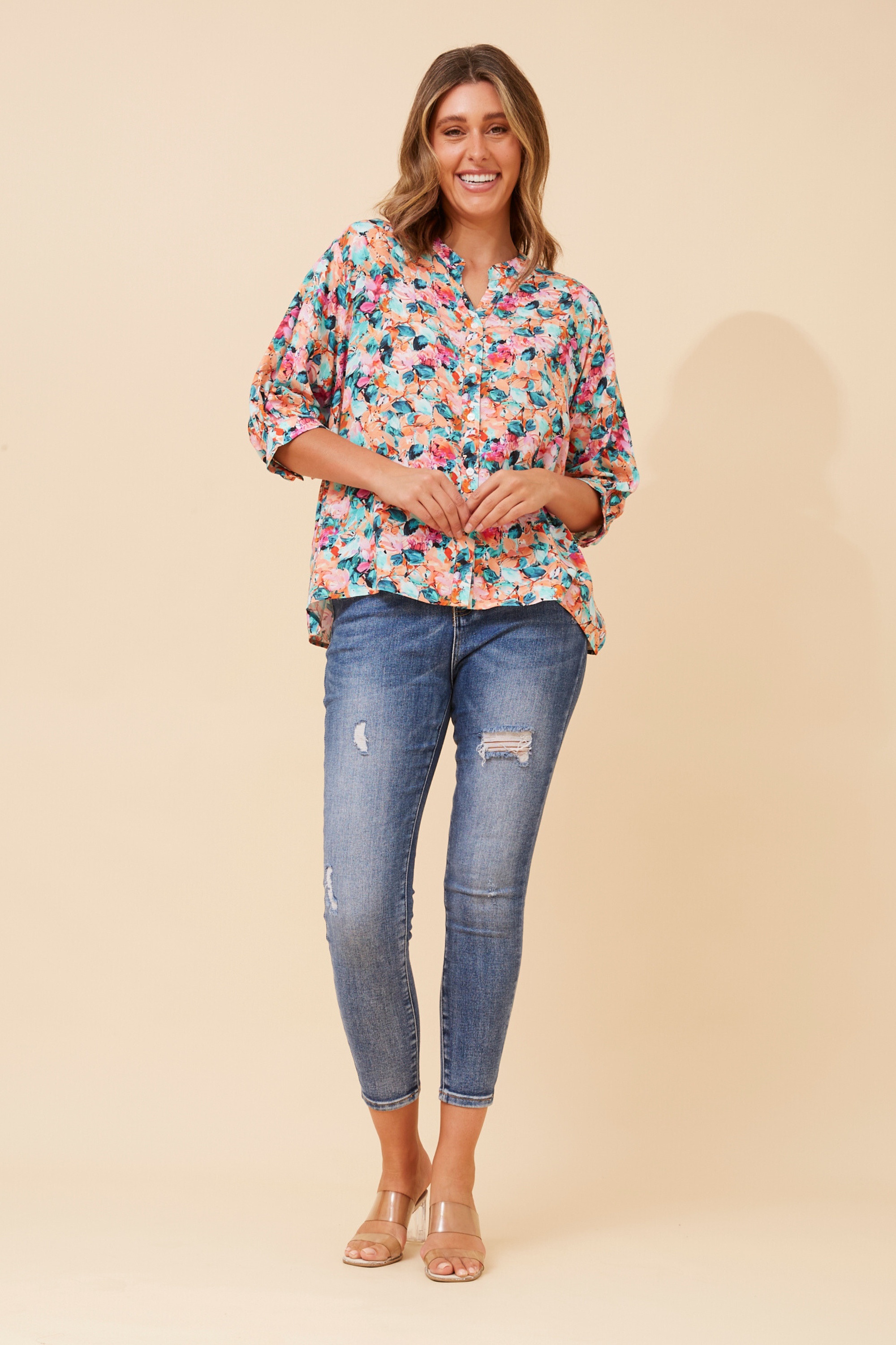 BELINA FLORAL SHIRT