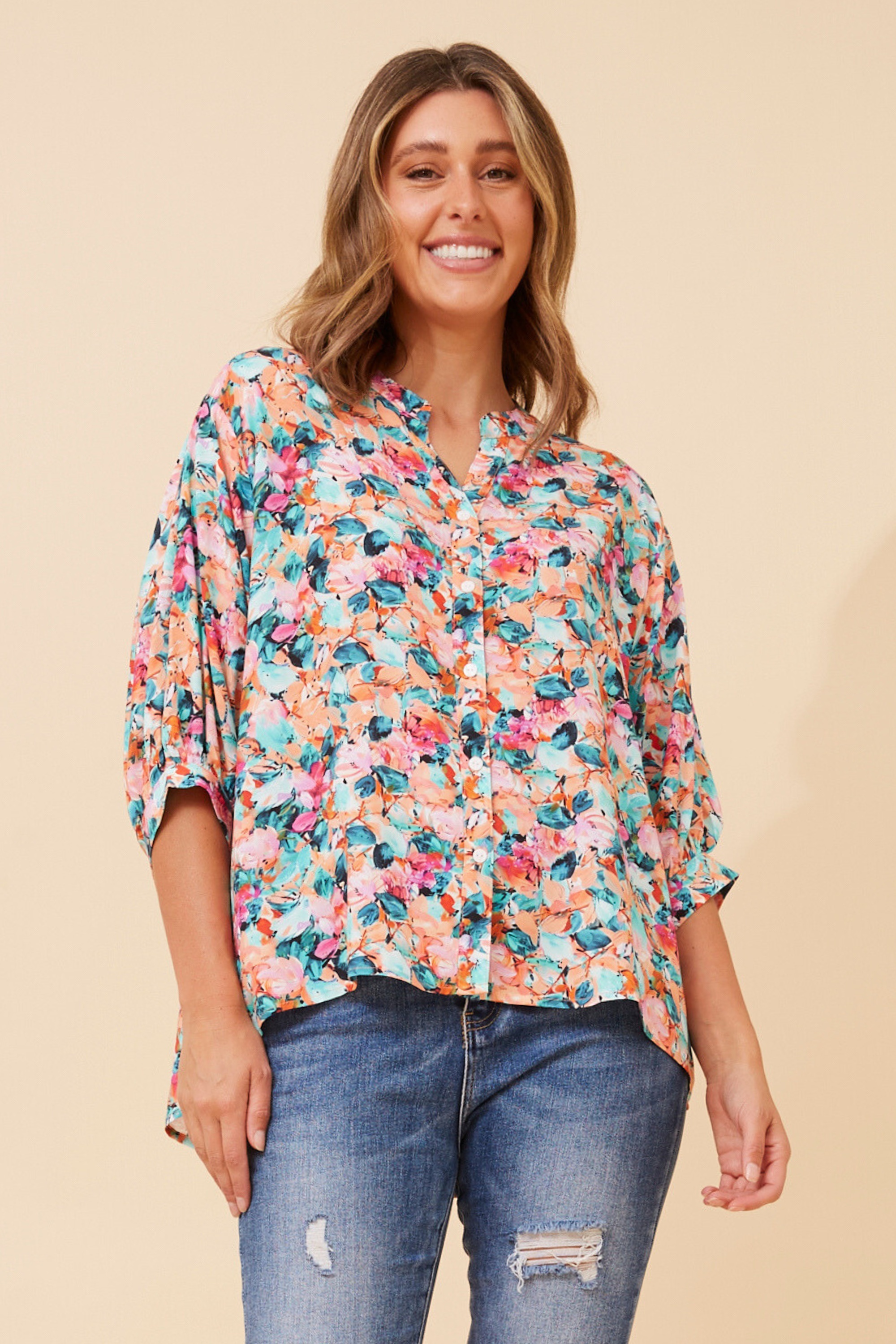 BELINA FLORAL SHIRT