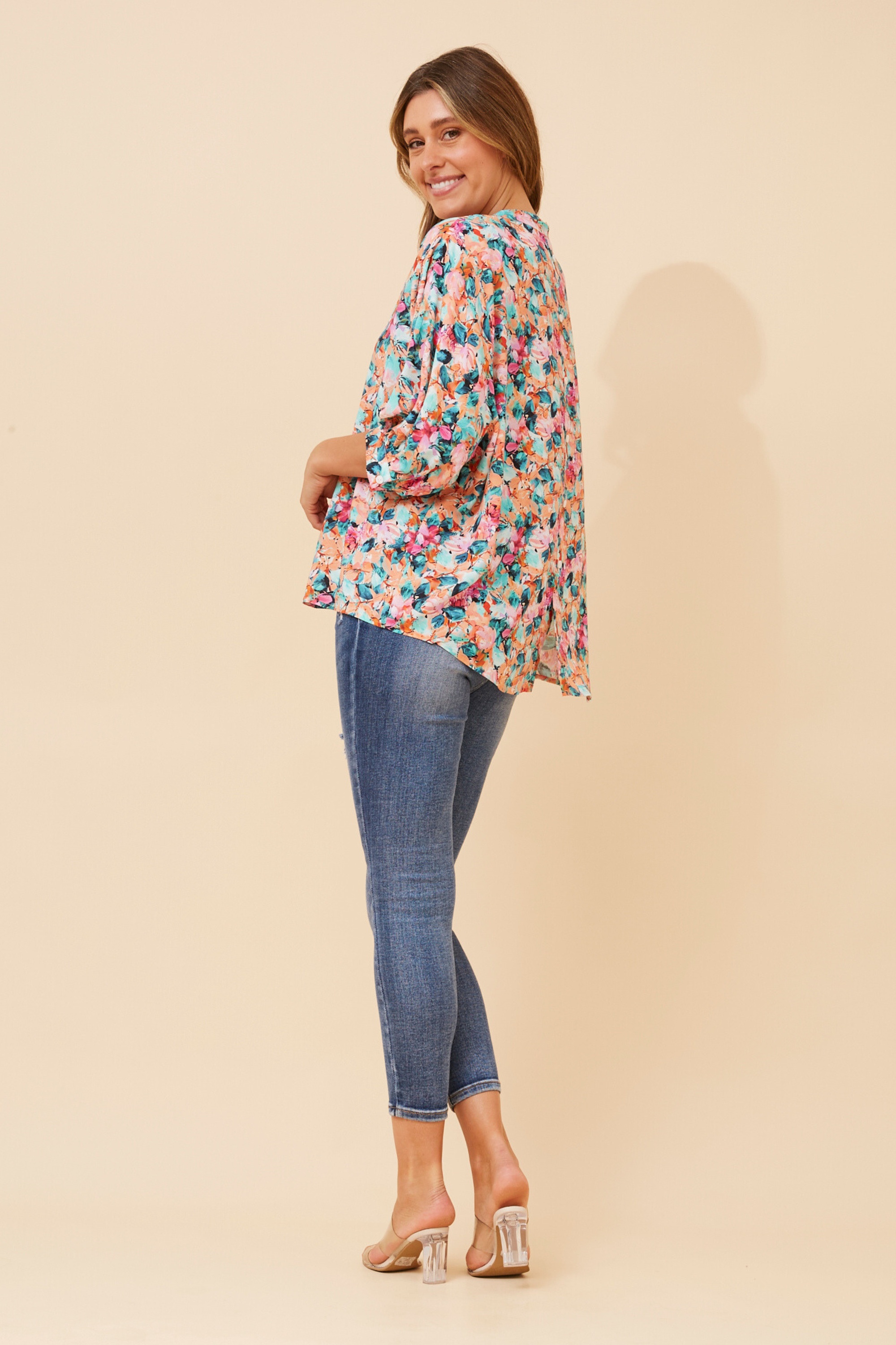 BELINA FLORAL SHIRT
