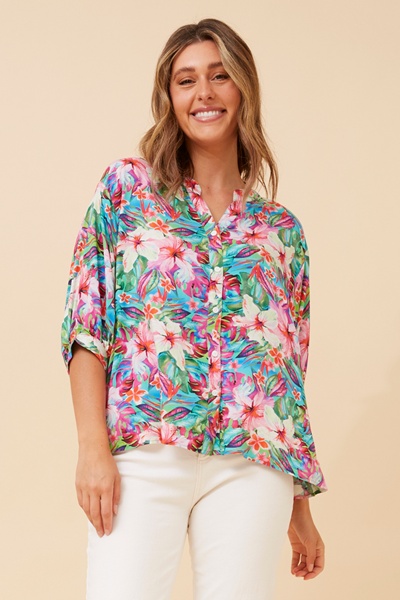 BELINA FLORAL SHIRT