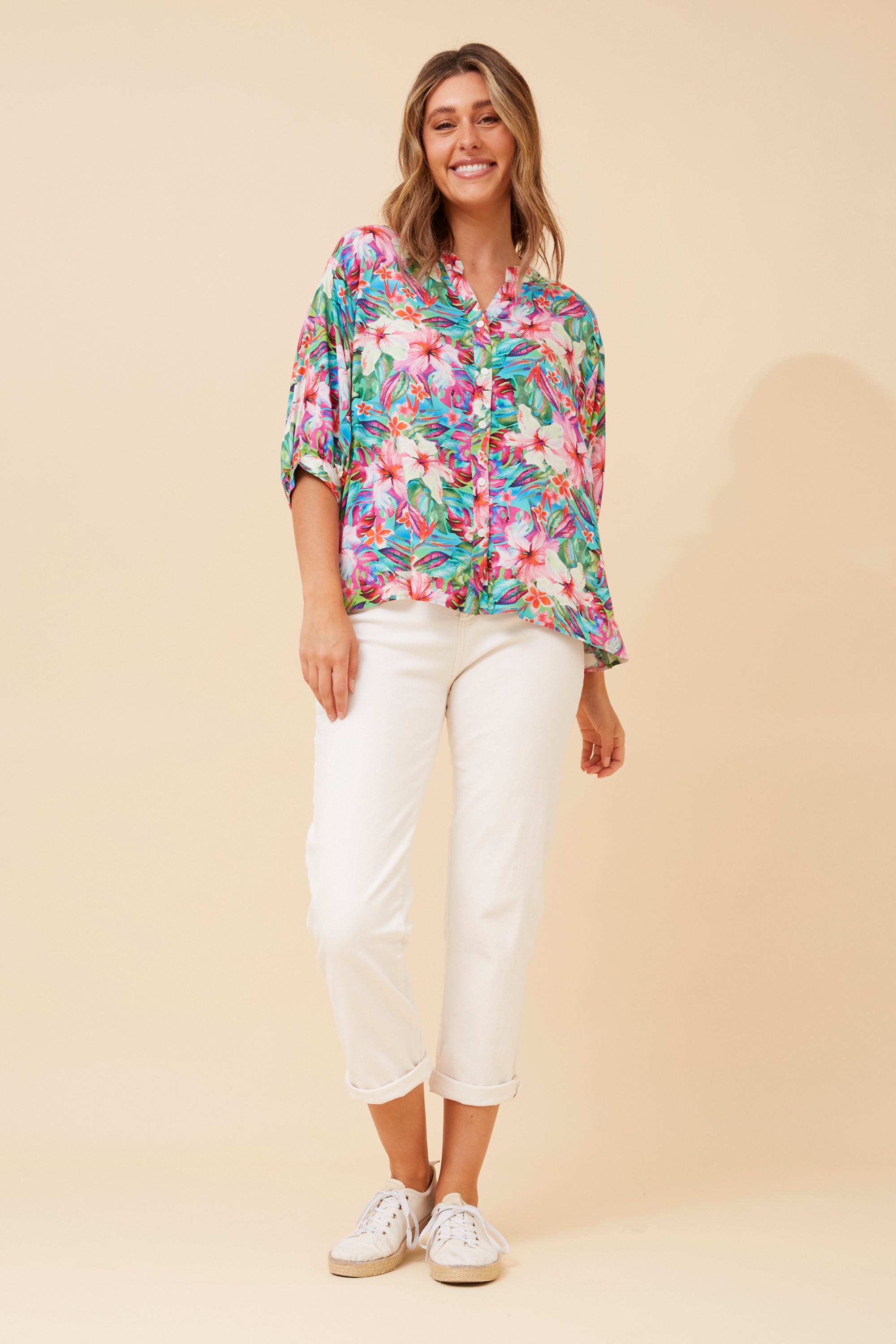 BELINA FLORAL SHIRT