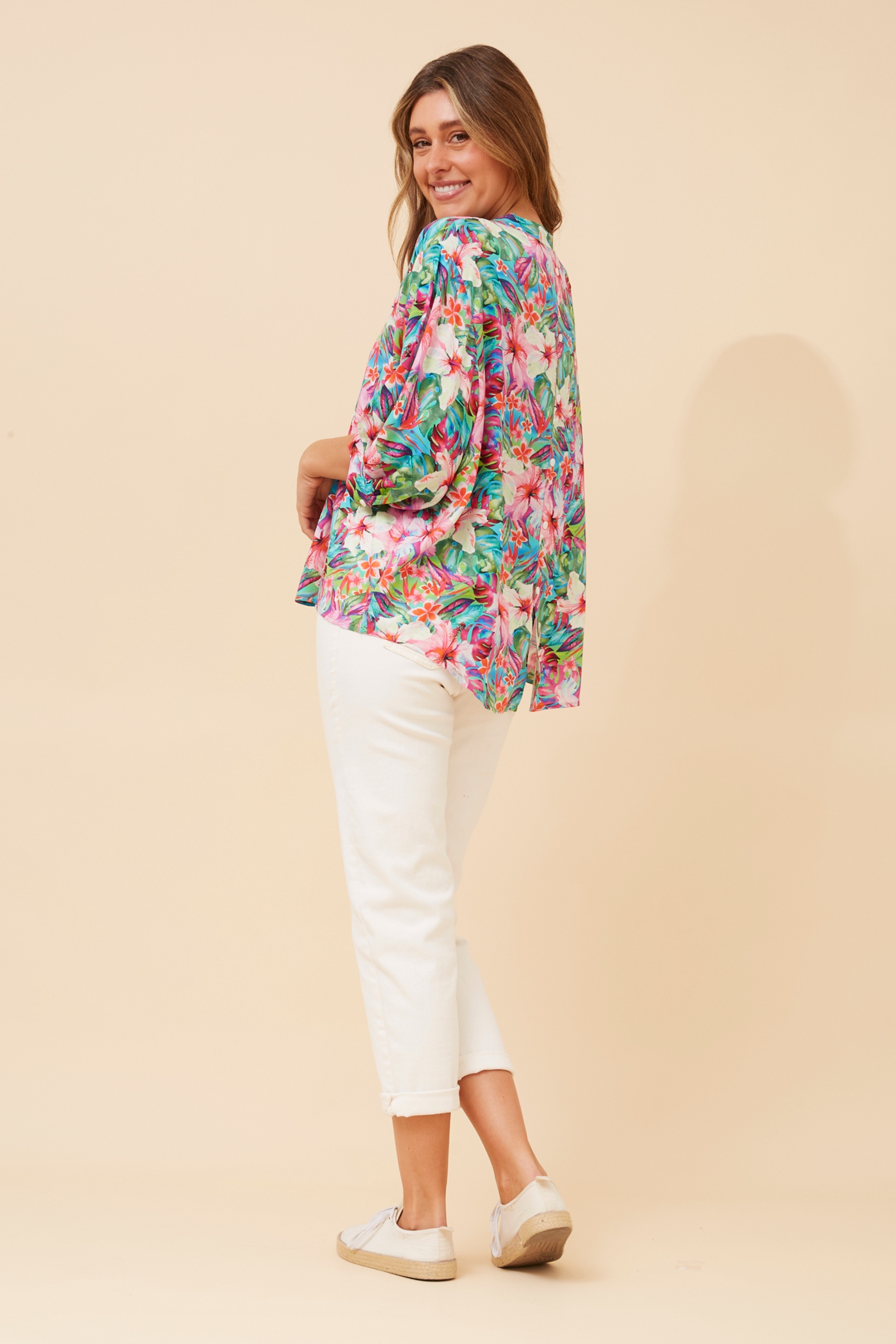 BELINA FLORAL SHIRT